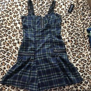 Current mood plaid dress